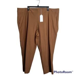 Vince Kick Flare Crop Pants Toffee color Plus Size 24W NWT